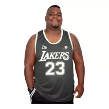 Regata Plus Size Dry-fit Laker's Basquete