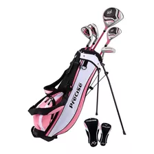 Juego Completo De Palos De Golf Precise, Para Zurdos, Rosa