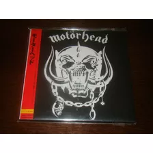 Motorhead-s/t Em Mini Lp Japan Com Obi!leia!