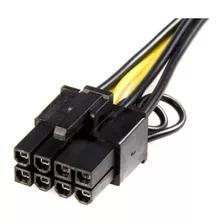 Cable Adaptador Startech Alimentacion Pcie Express 6 A 8- /v Color Negro/amarillo