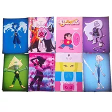 Steven Universe 8 Posters + 10 Stickers Anime Gemas Cristal