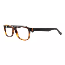 Lente Óptico Boss Orange Bo0181 Wayfarer Havana Brown Black