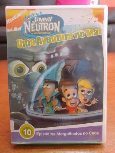 Dvd Jimmy Neutron - Uma Aventura No Mar