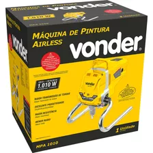 Maquina Pintura Airless Mpa1010 1,3hp - Vonder Oferta +nf