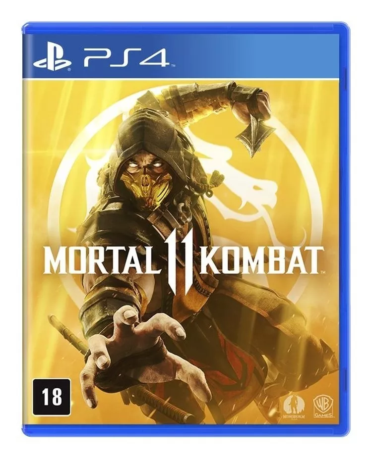 Mortal Kombat 11 Mk 11 Ps4 Playstation 4 Mídia Física