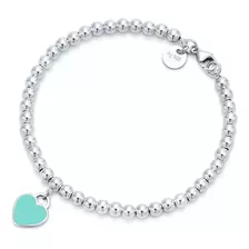 Pulsera Cuentas Con Insignia De Corazón Return + Kit Gratis