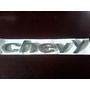 Emblema Chevy C3 Letras Cajuela Chevrolet Gm 
