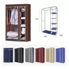 Organizador Prateleira Cabideiro Quarto Guarda Roupa