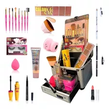 Kit Maquiagem Completa Adulto Produtos Originais Brindes 