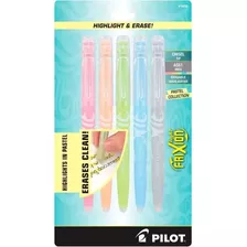 Plumones Borrables Originales Pilot Frixion Light 5 Pastel