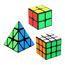 Speed Cube Set, Cube Bundle X X Pyramid Magic Puzzle C...
