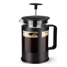 Cafetera Prensa Francesa 350ml En Vidrio Borosilicato Y Inox