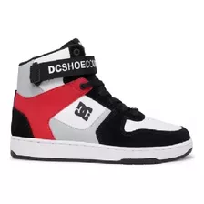 Botas Dc Pensford Ss Le Hombre Urbana Moda Roja Azul 