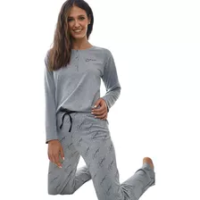 Pijama Jaia Art 24002 Baby C/cartera Y Pantalón Estampado