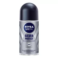 Antitranspirante En Roll On Nivea Men Silver Protect 50ml