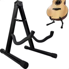 Suporte Violao Chao Guitarra Baixo Profissional Dobravel