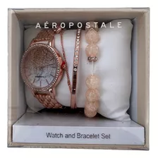 Set De Reloj Y Pulseras Aeropostale Mujer Importado De Usa!!