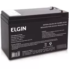 Bateria Selada Elgin 12v 7,0ah Nobreak Cerca Elétrica