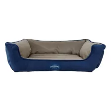 Colchon Cama Para Gatos Perros Chicos Ciprés Small Cocooning Color Azul/beige - 12615