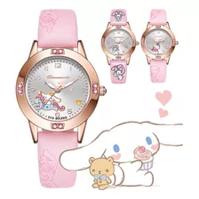 Reloj Sanrio My Melody Cinnamoroll Para Mujer