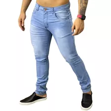 Calça Masculina Jeans Com Lycra 