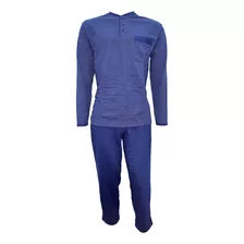 Pijama Algodón Largo Hombre Sleepwear