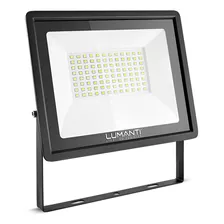Refletor Led 100w Smart Eco Ip66 Bivolt Verde Lumanti