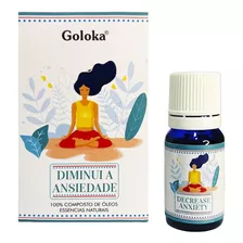 Óleo Essencial Natural Goloka Blend Alívio Da Ansiedade 10ml