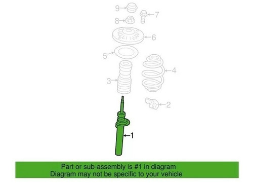 Amortiguador Delantero Derecho Bmw X3 11-17 \u0026 X4 14-18 Oem Foto 4