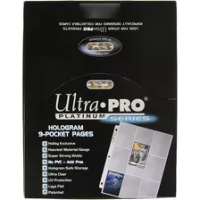 Micas Portacards Ultra Pro Platinum Series X 10 Unidades