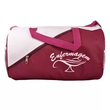 Bolsa Personalizada Da Enfermagem Cor Bordô