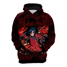 Moletom Madara Uchiha Shippudem Frete Gratis