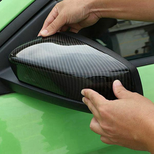 1 Par De Fundas De Espejo Retrovisor Para Ford Mustang 2009- Foto 3