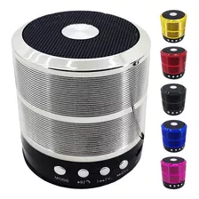 Caixa De Som Bluetooth Gradiente Caixinha Mini Son Musica Cor Prata 110v/220v