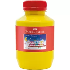 Tinta Guache 250ml Amarelo Pct Com 06