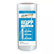 Bobina Bopp Fosco Para Laminação A4 21,5cmx350m Marpax 01un