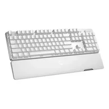 Teclado Gamer Bluetooth Gamesir Gk300 Qwerty Gamesir Ttc Red Inglês Us Cor White Com Luz Branco