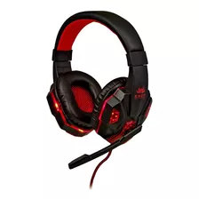 Fone De Ouvido Headset Gamer Knup Kp-397 Led Microfone