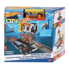 Hot Wheels City Auto Y Taller De Reparaciones Niño +4años