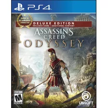 Assassin's Creed Odyssey Sony Ps4 Deluxe Edition Físico