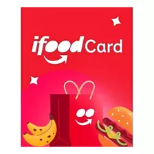 Cartão Presente Ifood Digital 10 Reais Via Chat - Imediato