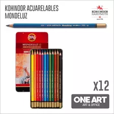 Lápiz De Color Koh-i-noor Mondeluz Pack 12u