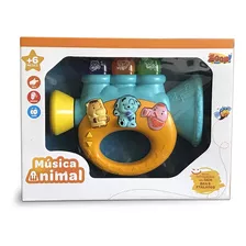 Brinquedo Trombeta Musical Animal Musical Zoop Toys