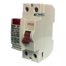 Interruptor Diferencial Breaker 2px100a 30ma Fase + Neutro