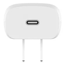 Cargador De Pared Belkin 20w Usb Tipo C Carga Rápida Amv