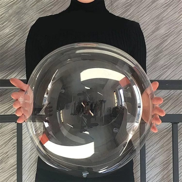 Balão Bubble Bobo Transparente 18 Polegadas 45cm 10 Unidades