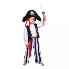 Disfraz De Pirata Dress Up America Para Niños - Conjunto De 