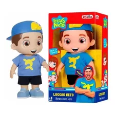 Boneco Luccas Neto 30 Cm Com Som 14 Frases Original Rosita