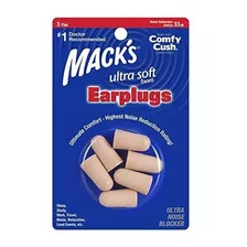 Tapones Para Oídos - Mack's Ultra Soft Foam Earplugs, 3 Pair