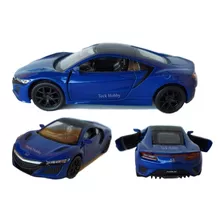 Miniatura Carro Honda Nsx 2017 Ferro Carrinho Coleção 1/36